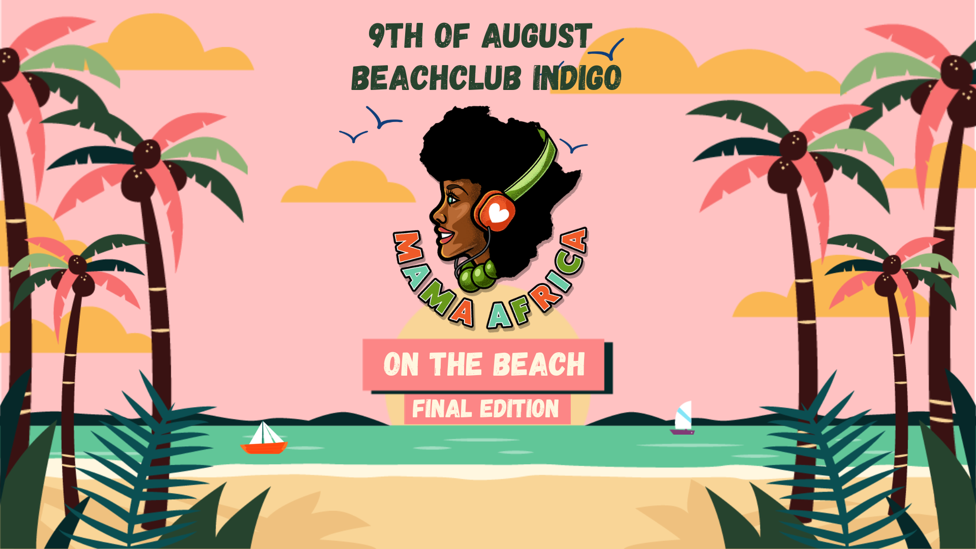 Mama Africa | Scheveningen | Beach Edition on 9 Aug 2024 at Beachclub Indigo, Scheveningen