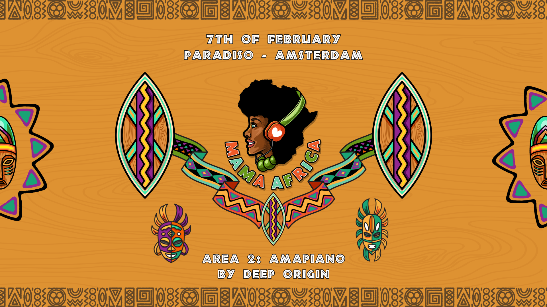 Mama Africa | Amsterdam on 7 Feb 2025 at Paradiso, Amsterdam