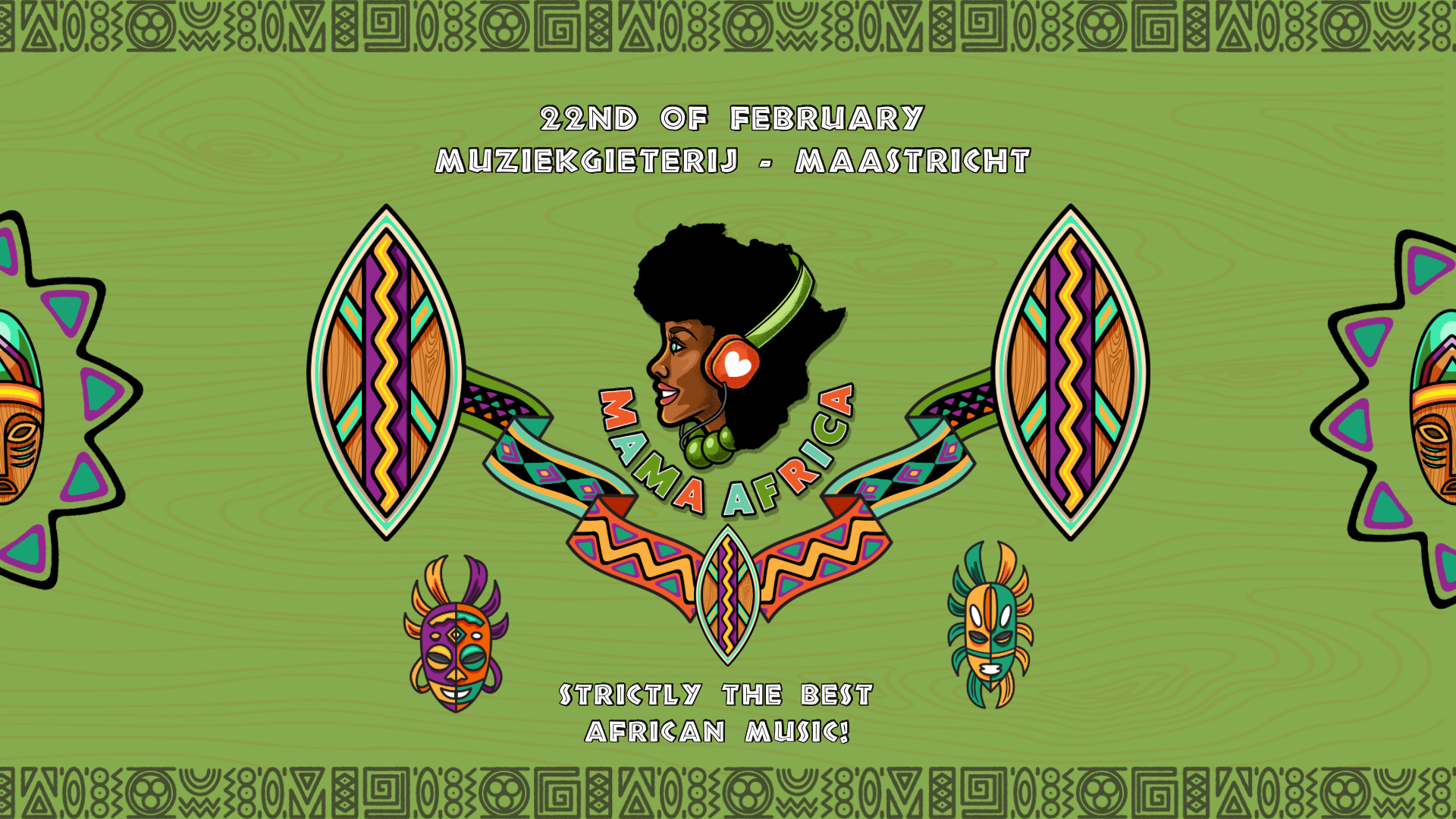 Mama Africa | Maastricht on 22 Feb 2025 at Muziekgieterij, Maastricht