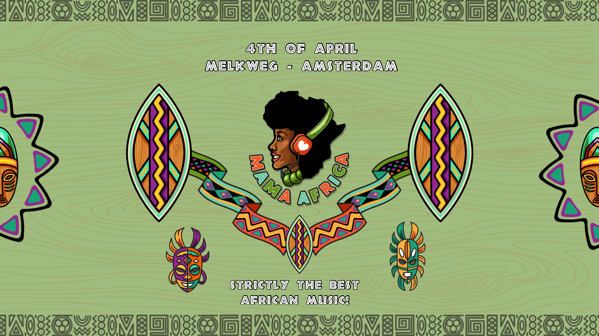 Mama Africa | Amsterdam on 4 Apr 2025 at Melkweg, Amsterdam