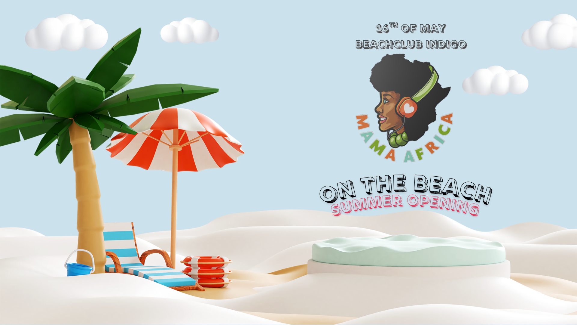 Mama Africa | Scheveningen | Beach Edition: Summer Opening on 16 May 2025 at Beachclub Indigo, Scheveningen