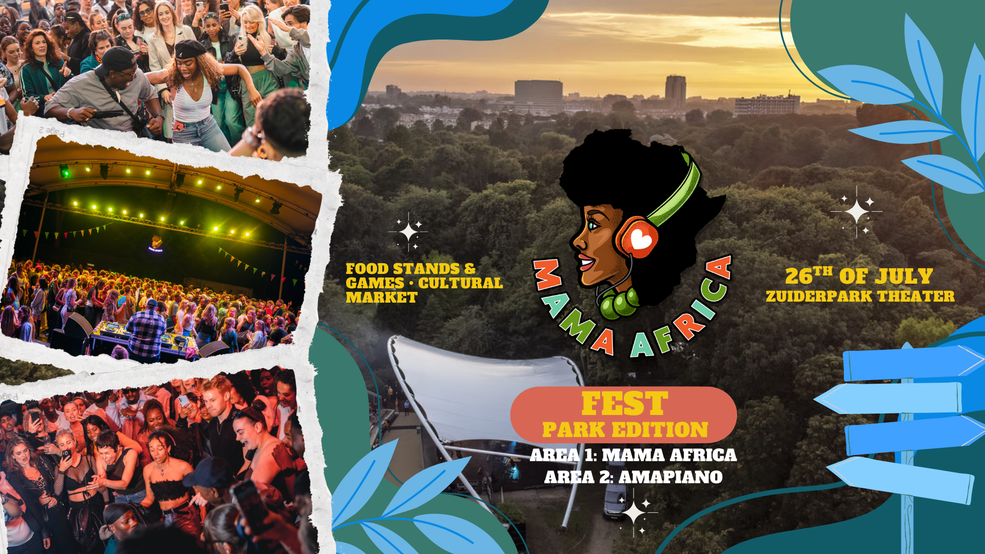 Mama Africa | The Hague | At The Park on 26 Jul 2025 at Zuiderparktheater, The Hague