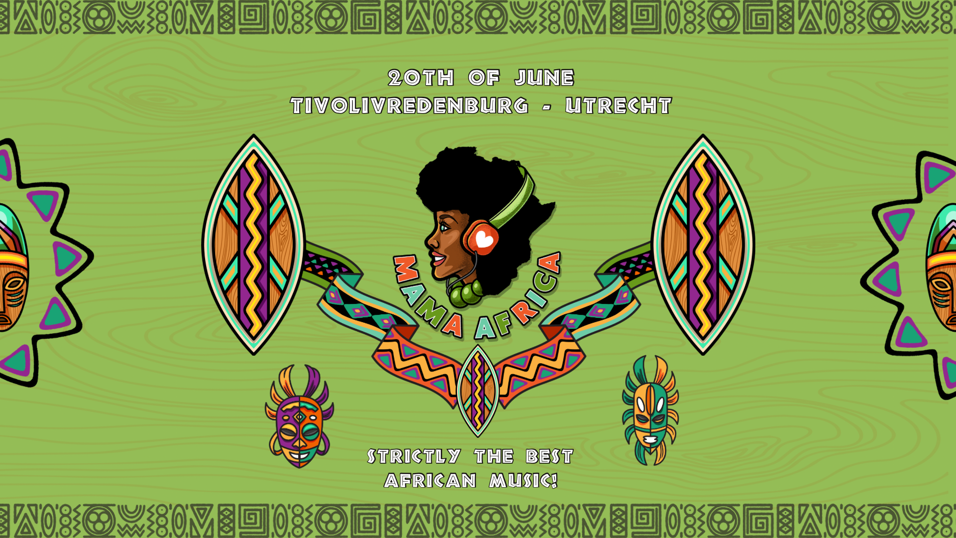 Mama Africa | Utrecht on 20 Jun 2025 at TivoliVredenburg, Utrecht