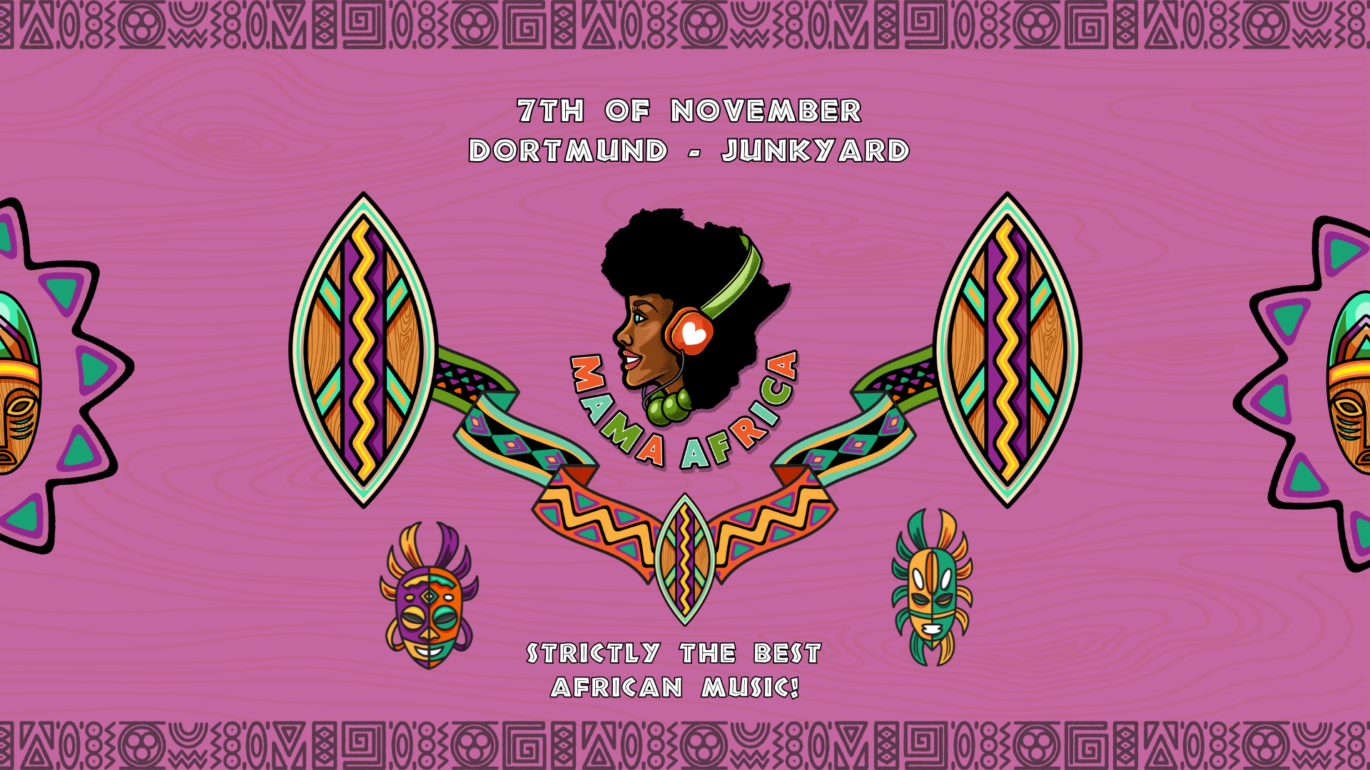 Mama Africa | Dortmund on 7 Nov 2025 at JunkYard, Dortmund