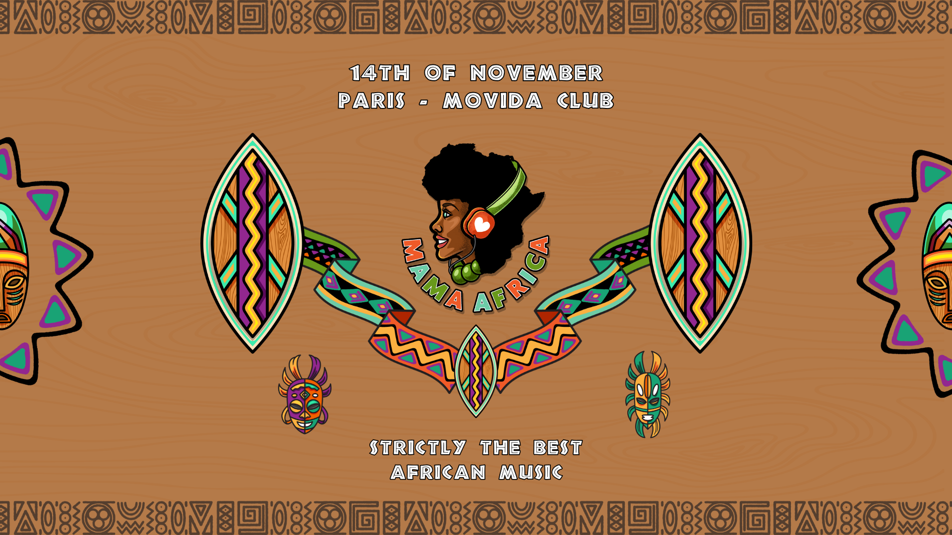 Mama Africa | Paris on 14 Nov 2025 at Movida Club, Paris