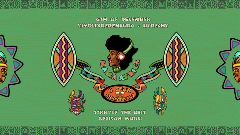 Mama Africa | Utrecht | 8 Year Anniversary on 6 dec 2025 at TivoliVredenburg, Utrecht