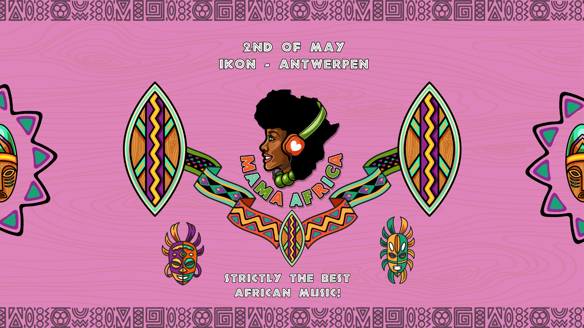Mama Africa | Antwerp on 2 May 2026 at IKON, Antwerp