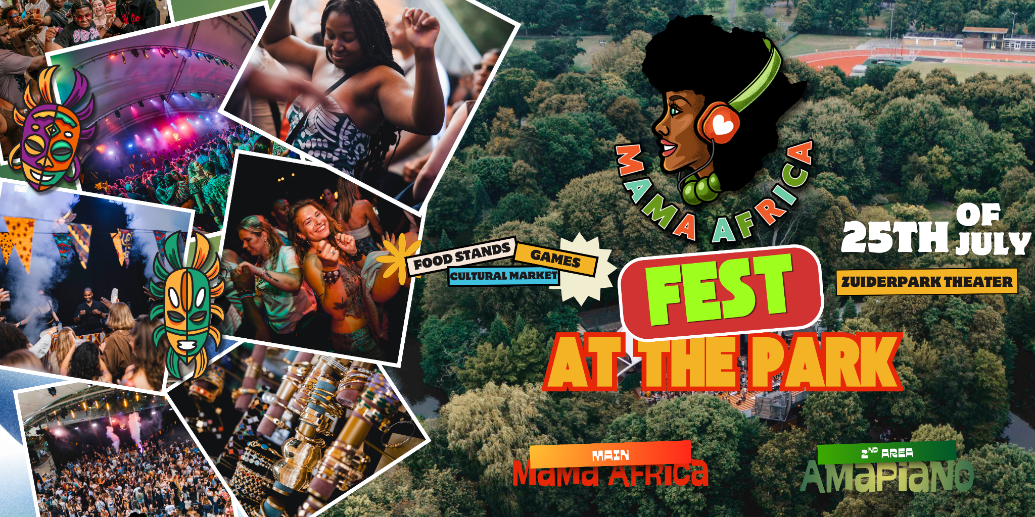 Mama Africa | The Hague | At The Park on 25 Jul 2026 at Zuiderparktheater, The Hague