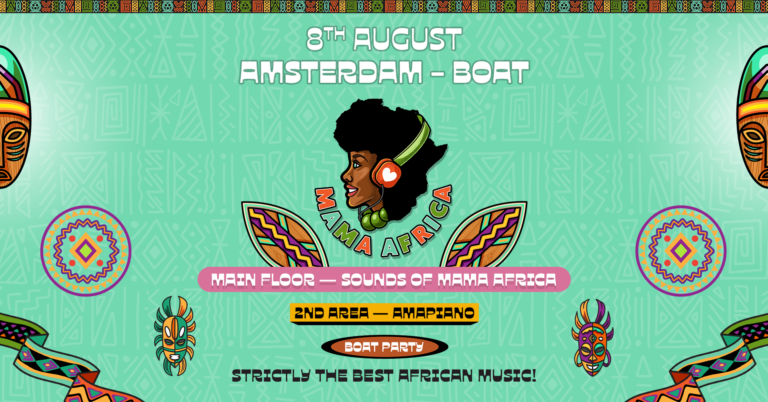 Mama Africa | Amsterdam | Boat Party: Last Boat of the Summer on 8 aug 2026 in Amsterdam