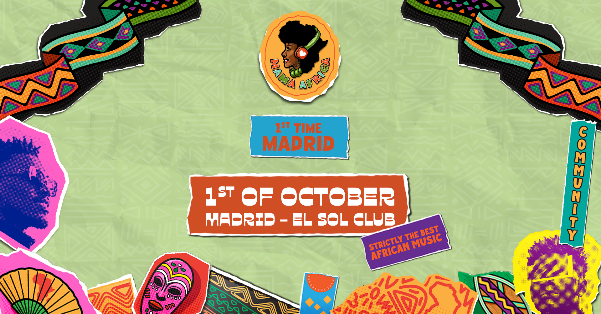 Mama Africa | Madrid on 1 Oct 2026 at El Sol, Madrid